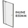 TLX-I-0850 1950mm x 850mm Inline Pivot Door w/ fixed panel