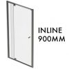 TLX-I-0900 1950mm x 900mm Inline Pivot Door w/ fixed panel