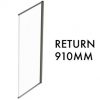 TLX-RTN-0910 Semi-frameless Return Panel - 1950mm x 910mm